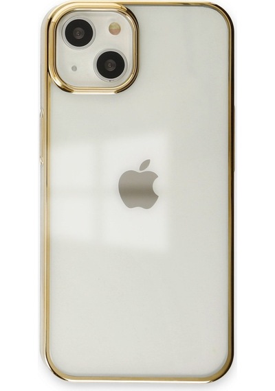Apple iPhone  Uyumlu,  14 Plus Kılıf Element Silikon - Gold