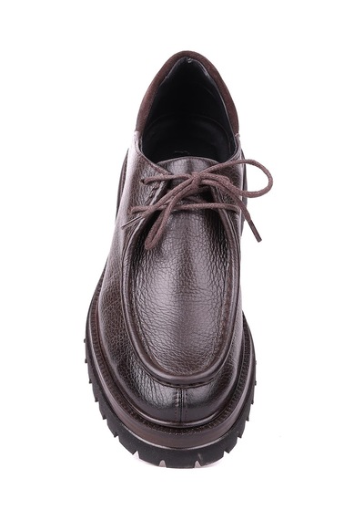 Shoetyle - Kahverengi Hakiki Deri Bağcıklı Günlük Erkek Ayakkabı 115-k600-1443 Kahve Rengi Shoetyle - Kahverengi Hakiki Deri Bağcıklı Günlük Erkek Ayakkabı 115-k600-1443 Kahve Rengi