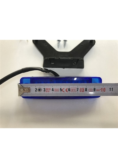 Replax Çakarlı Parmak Led Mavi 24V 18 Ledli Su Geçirmez TAS046M-24