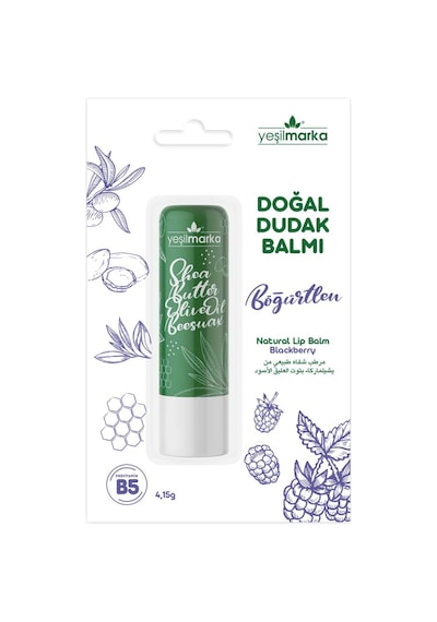Yeşilmarka Doğal Dudak Balmı Böğürtlen 5 Gr