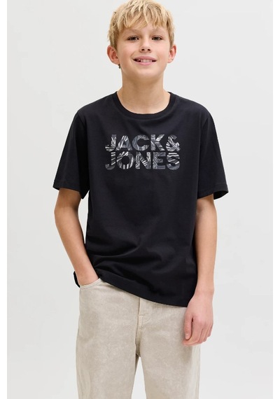 Jack & Jones Jjejeff Çocuk Tişört 12289257 SIYAH