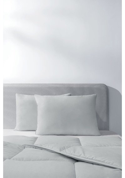 Yataş Bedding Macaron Tek Kişilik Yorgan - Yastık Set - Gri