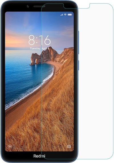 Xiaomi Redmi 7A ile Uyumlu Kırılmaz Temperli Cam Ekran Koruyucu