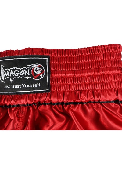 Dragondo Mt3033 Muaythai Şortu Kırmızı Kick Boks Şortu Kırmızı