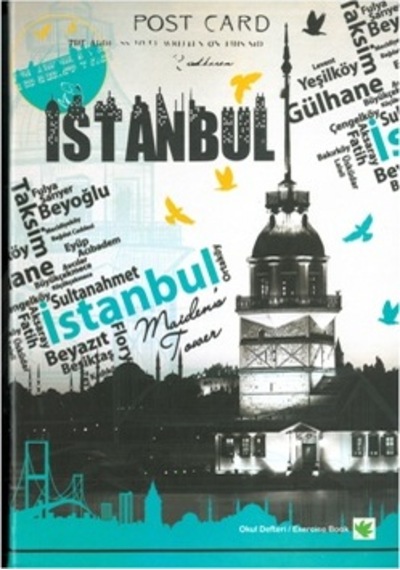Çınar Dikişli Defter Karton Kap.kareli 100 Yp A4 İstanbul