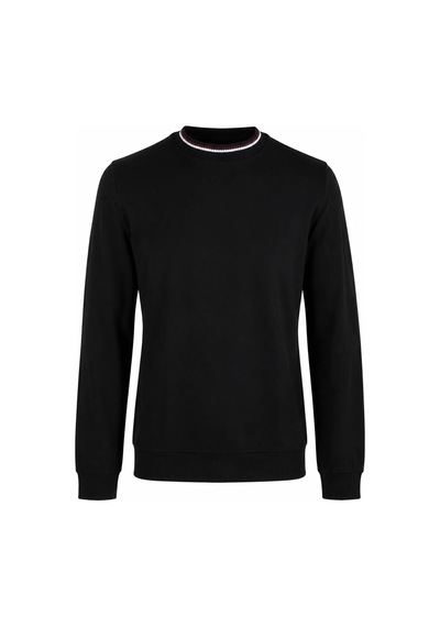 Trender Triko Ribana Siyah Erkek Sweatshirt 2001