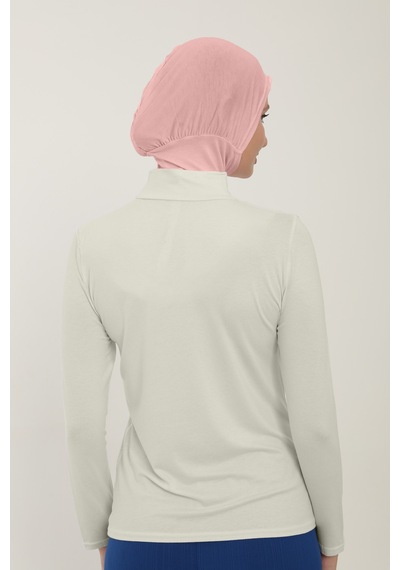 Sonbaharmoda Kadın Uzun Kollu Yarım Balıkçı Yakalı Penye Likralı Body -ekru Ekru Sonbaharmoda Kadın Uzun Kollu Yarım Balıkçı Yakalı Penye Likralı Body -ekru Ekru