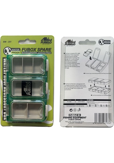 Fubelo Fubox Spare Lrf Aksesuar Kutusu Yeşil