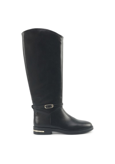 Nine West Nucıa 5pr Siyah Kadın Düz Çizme 000000000102012416 Siyah