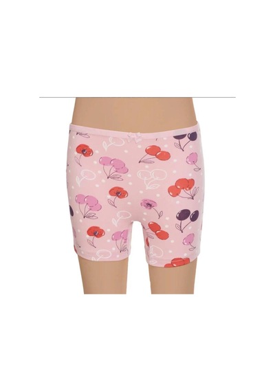 3'lü Kız Çocuk Boxer Desenli Karışık Desen-gümüş 3072 Çok Renkli