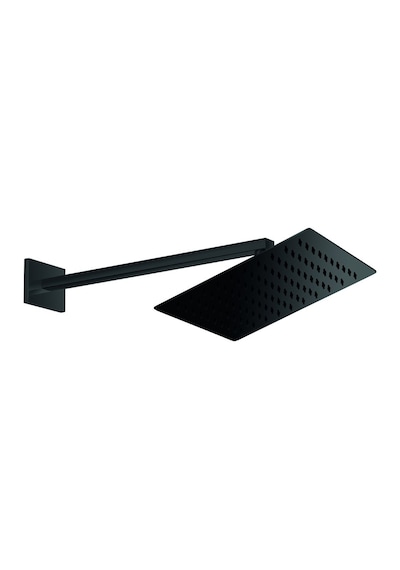 Gpd Ankastre Duş Başlığı Kare Slim Metal 25x25 Cm Siyah Ads29-s Siyah