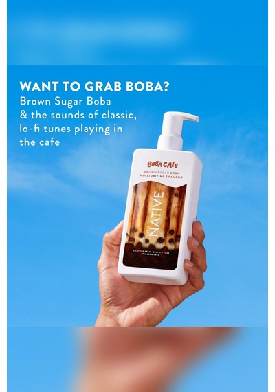 Native Boba Cafe Brown Sugar Boba Nemlendirici Şampuan 487ml