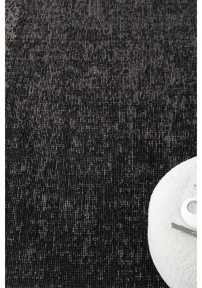 Antik Antrasit Halı Yıkanabilir Kaymaz Taban Şönil Kilim Dokuma Pamuk Taban Kilim 10105a Antrasit