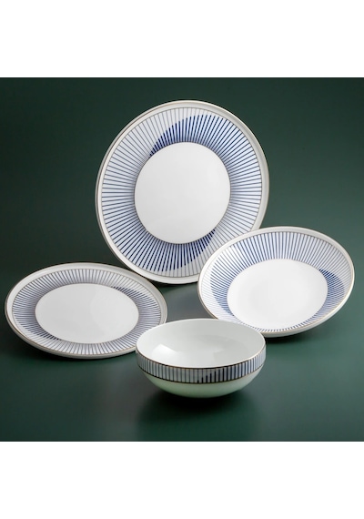 Jumbo Luna Fine Bone 24 Parça 6 Kişilik Yemek Takımı