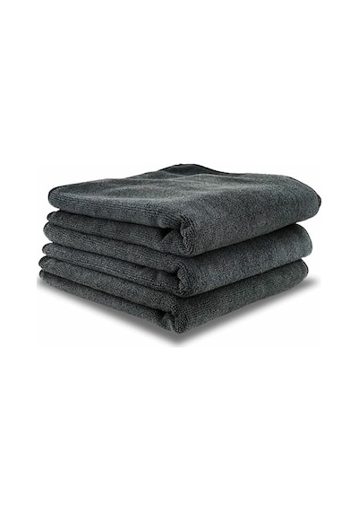 Mikrofiber Microlüks Tank Bezi 50x70 Cm Süper Emici Kalın Havlu, Oto Kurulama Ve Temizlik Bezi 3lü Paket 3