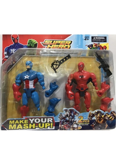Super Hero Mashers Özel Figür Oyuncak 2'li