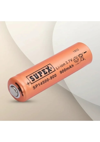 14500 3,7v 900 Mah Lityum Başlıklı Pil