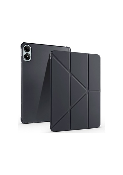 Xiaomi Redmi Pad Pro / Poco Pad 12.1inç Kılıf Kalem Bölmeli Trifolding Case Düz Redmi Pad Değildir