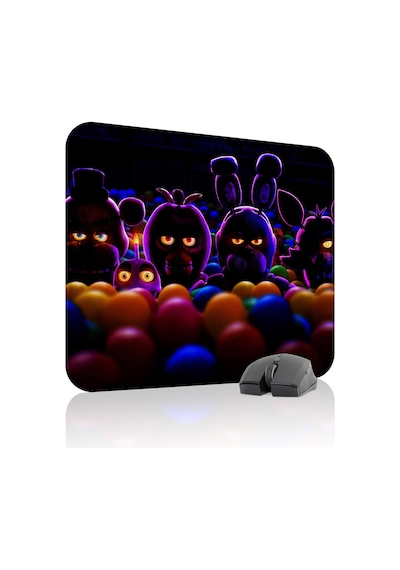 Five Nights At Freddy's Dikişli Kauçuk Oyuncu Mousepad V3 - 48x40 Xl Gaming Mouse Pad