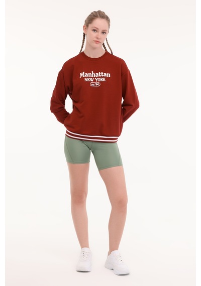 Kinetix Wl 16hambar Bts-k3 5pr Bordo Kadın Sweatshirt 000000000102032961 Bordo