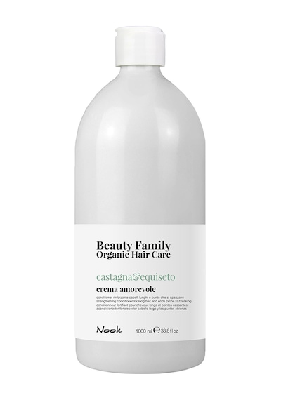 Nook Beauty Family Uzun Saçlar Için Kestane Atkuyruğu Özlü Kırılma Karşıtı Güçlendirici Saç Kremi 1 L