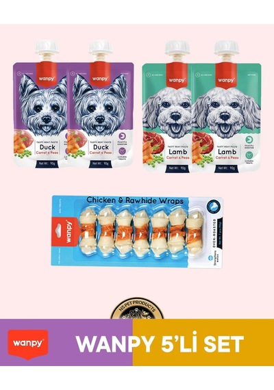 Wanpy Köpek Maması 5'li Wanpy Set - 2