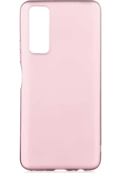 Huawei P Smart 2021 Kılıf Zore Premier Silikon Kapak-Rose Gold