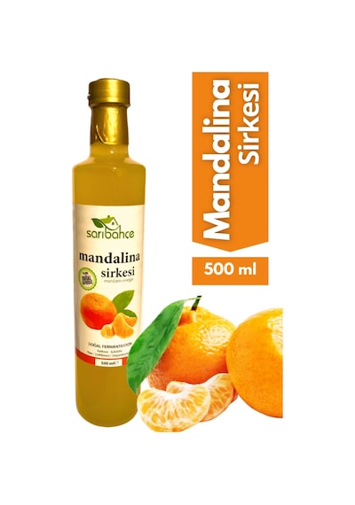 Mandalina Sirkesi 500 Ml - Organik Doğal Fermantasyon