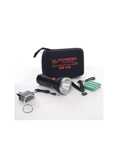 Powerdex Pd-9900 25 Watt 3200 Lümen Güçlü Led Şarjlı El Feneri