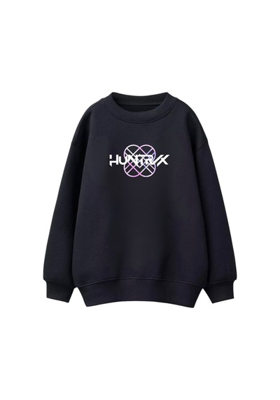 Kpop Kız Çocuk Sweatshirt St09652 Lacıvert