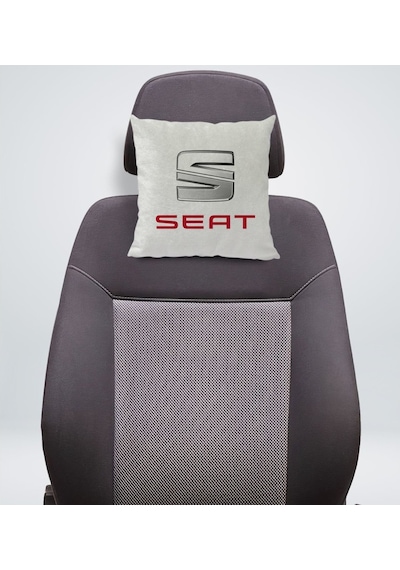 Bk Gift Seat Tasarımlı Kare Araç Koltuk Yastığı-1
