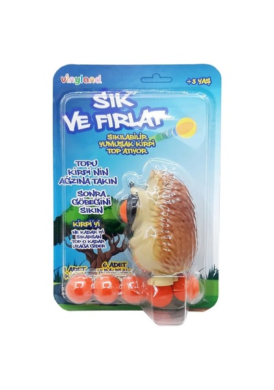 Sık Ve Fırlat Yunus, Kirpi Ve Dinozor