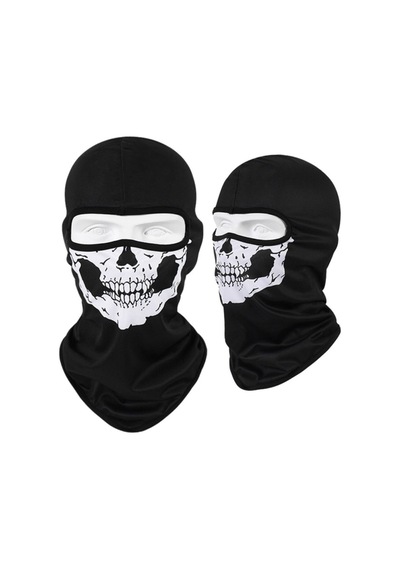 Motosiklet -BİSİKLET Kurukafa Balaklava Güneş Koruyucu BANDANA