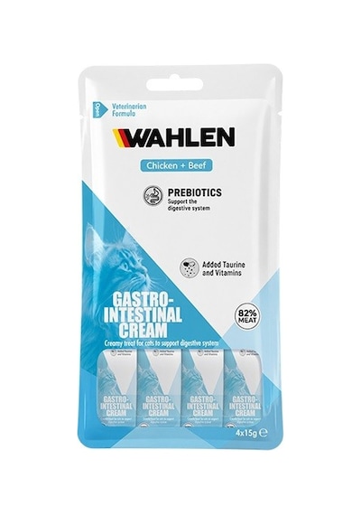 Wahlen Gastrointestinal Sağlığı İçerikli Krema Kedi Ödülü 4x15 Gr