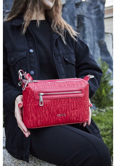 Zeyad Moda Vendy Ayarlanabilir Askılı El Ve Kol Çantası Kırmızı