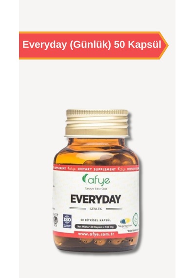 Afye Everyday 550 Mg Afye Günlük 50 Kapsül