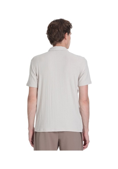 Hatemoğlu Ekru Regular Fit Apaş Yaka Gömlek 35135 4112494