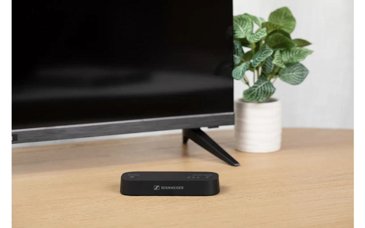 Sennheiser Bta1, Bluetooth Kablosuz Ses Aktarıcı, Tv Ve Ses Sistemleri İçin Düşük Gecikmeli Kablosuz Bağlantı, Kolay Kurulum, Tv Vericisi