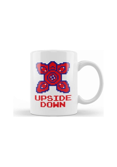The Upside Down Stranger Things Pixelated Kupa Bardak Porselen Karışık