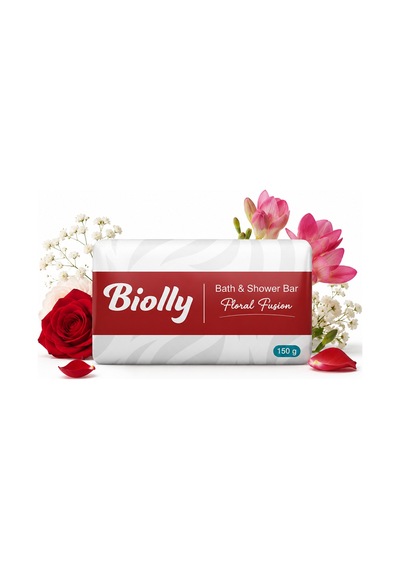 Biolly Floral Fusion Katı Sabun 150 Gr - Koli 48 Adet Diğer