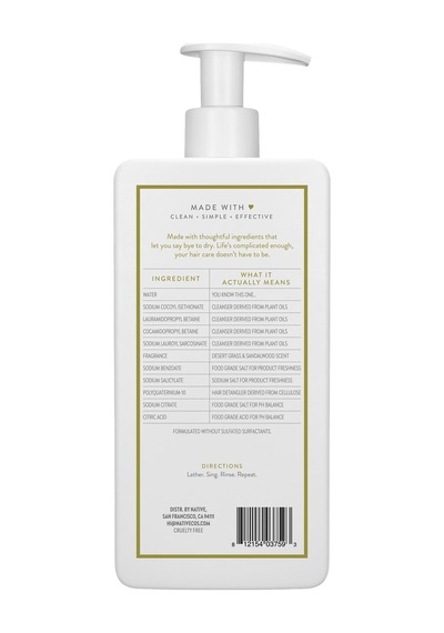 Native Desert Grass & Sandalwood Nemlendirici Şampuan 487ml Tüm Saç Tipleri