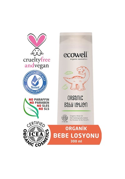 Organik Bebek Losyonu 300 Ml 4 Adet