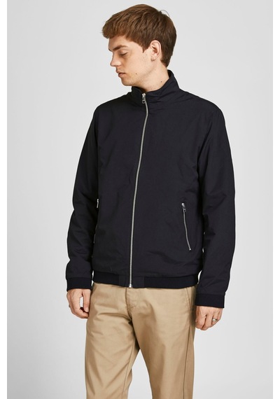Jack & Jones Dik Yaka Bomber Ceket Siyah