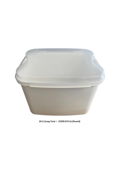 Masal Saklama Kabı, Beyaz 10 L + 4, 5 L + 1, 6 L Diğer