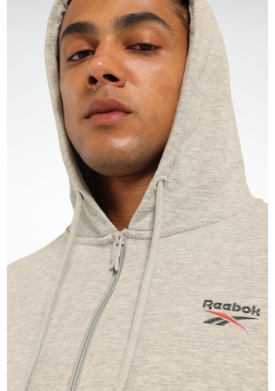 Reebok New Id Reg Fz Gri Erkek Eşofman Üstü 000000000102055716 Gri-kırmızı Gri - Kırmızı