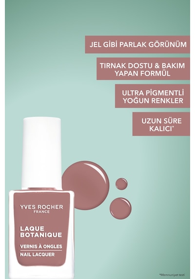 Yves Rocher Laque Botanique Ultra Parlak Renkli Vegan Oje - 50 Sümbül
