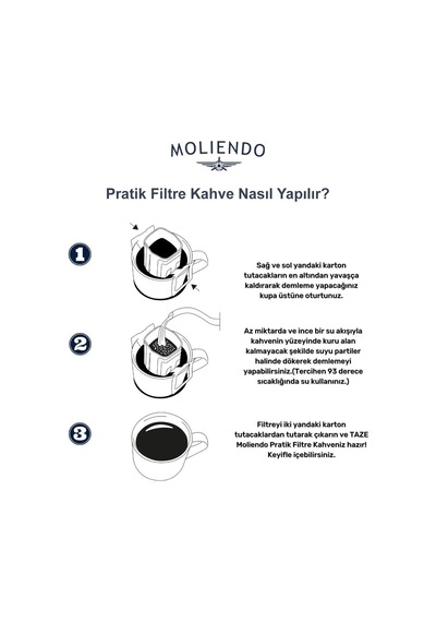 Ethiopia Yirgacheffe Pratik Filtre Kahve 10x10 G Aeropress