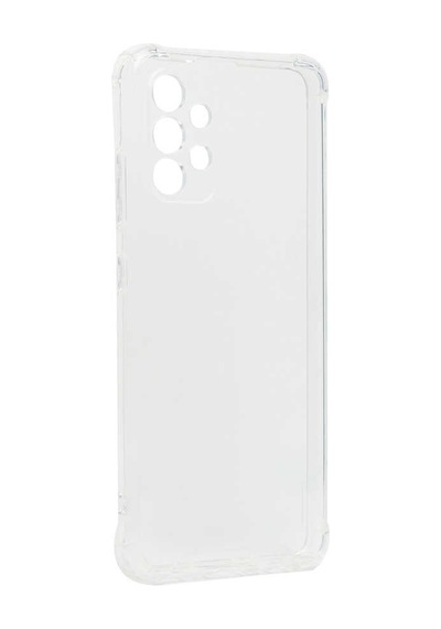 Mobilteam Galaxy Uyumlu A32 4g Kılıf Kamera Korumalı Nitro Anti Shock Silikon - Renksiz Renksiz
