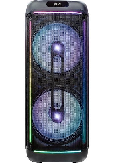 Hepu Hp 941 Taşınabilir 160 W Rms Bluetooth Parti Hoparlörü 2 15 İnc Woofer Extra Bass Karaoke Mikrafon