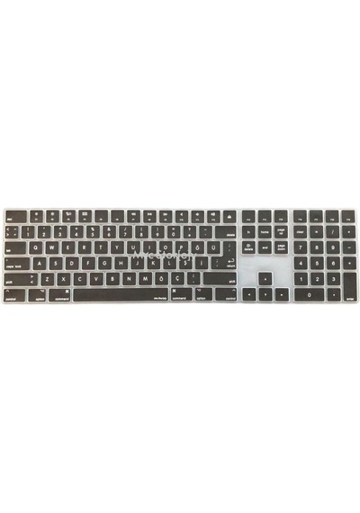 Klavye Koruyucu Magic Keyboard-2 A1843 With Numeric Uk-us Türkçe İle Uyumlu Siyah